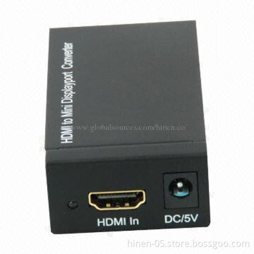 HDMI to DisplayPort Adapter, Supports HDMI Resolution of Maximum Up to 1,920 x 1,080P